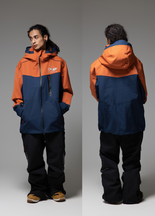 OVYO - ONYX 3LAYER JACKET / ORANGE